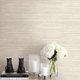 Grasscloth available at Atlantic Wallpaper & Decor